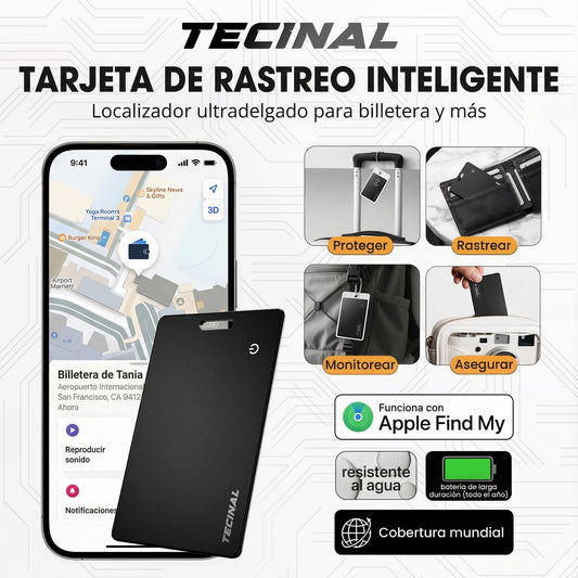 Tecinal™ Tarjeta Inteligente Localizadora