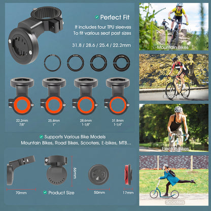 Tecinal™ Bicycle GPS Mount