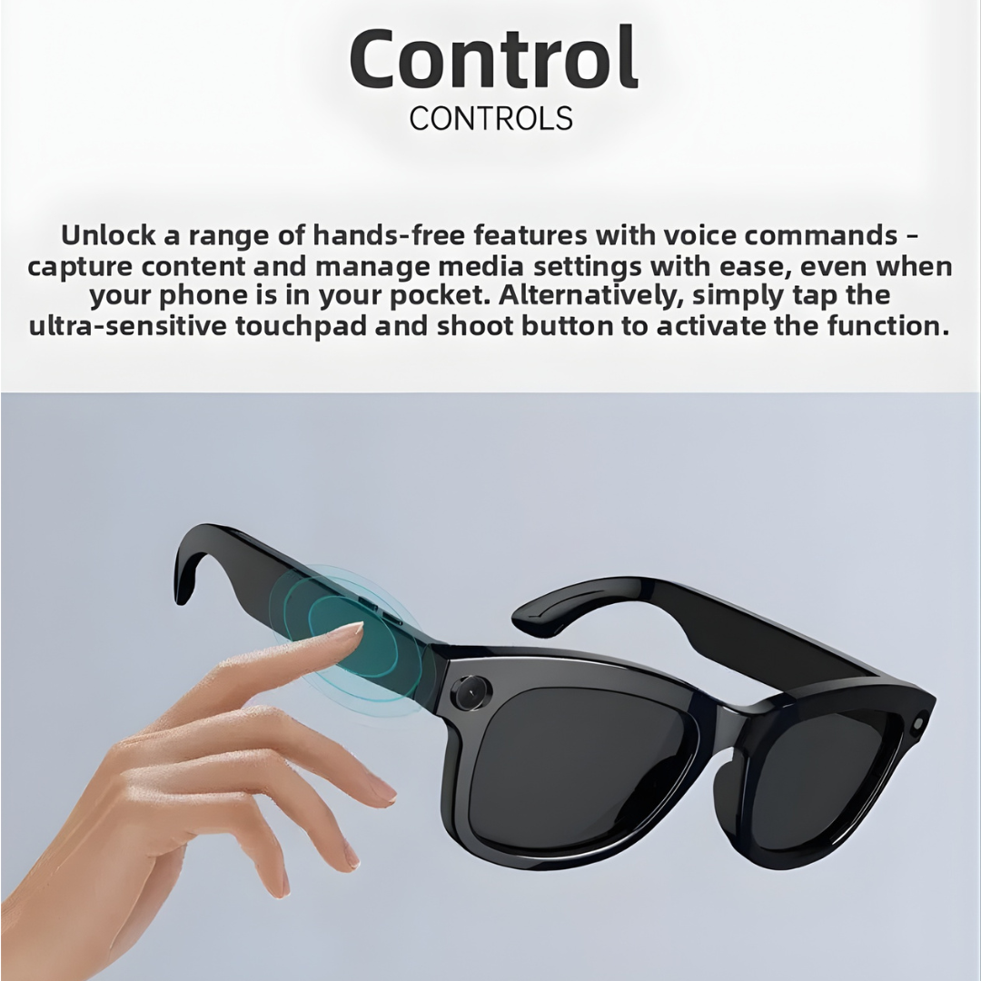 Tecinal™ Smart AI Glasses Pro Edition