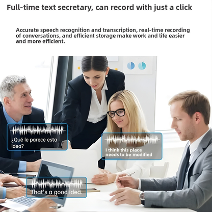 Tecinal™ Smart AI Glasses Pro Edition