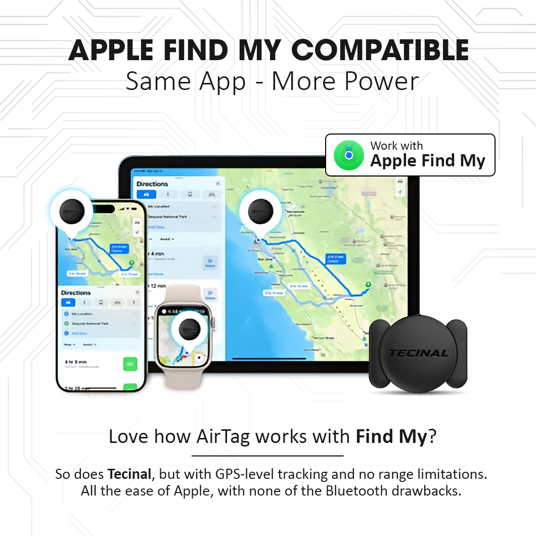 Thiết bị theo dõi GPS từ tính Tecinal™ - Không chỉ là thiết bị theo dõi GPS cho xe hơi. Thiết bị tìm kiếm mọi thứ của bạn.