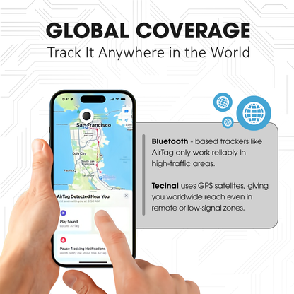 Thiết bị theo dõi GPS từ tính Tecinal™ - Không chỉ là thiết bị theo dõi GPS cho xe hơi. Thiết bị tìm kiếm mọi thứ của bạn.